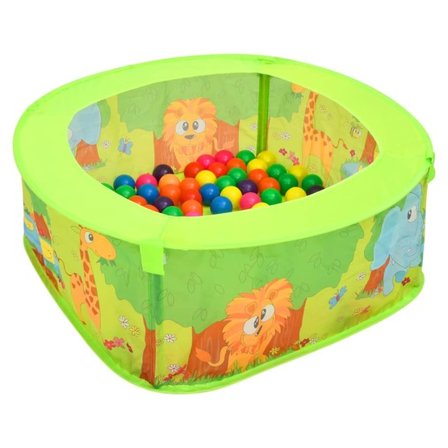 VidaXl Bollhav Med 50 Bollar För Barn 75X75X32 Cm - Litenleker