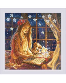 Broderipakke Bilde Magisk bok - Riolis