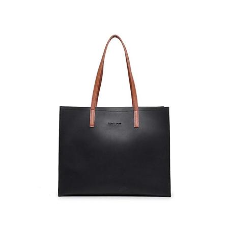 Håndtasker til kvinder, Dame Håndtaske Tote Bag Blødt Pu Læder Stor Kapacitet Dame Top Håndtag Skuldertaske Til Kvinder Sort Håndtaske A916-1067 Black