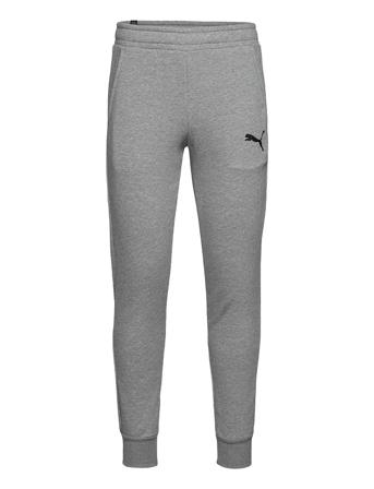 Ess Logo Pants Fl Cl Grey PUMA