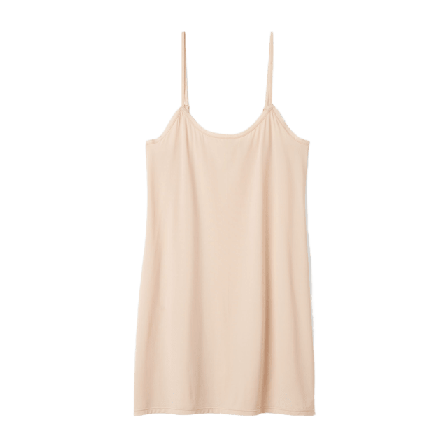 Å WOMAN Underklänning med smala band STELLA Shape Beige S