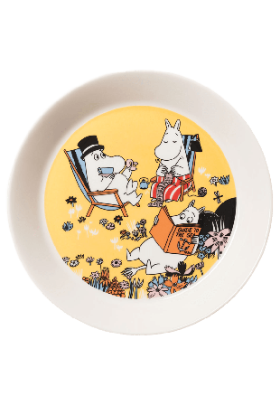 Arabia Mumin tallrik 19 cm Serveringstillbehör Flerfärgad 19CM