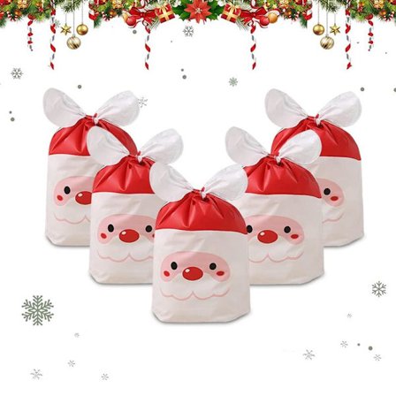 50 stk. julegodteposer, genanvendelige julegaveposer