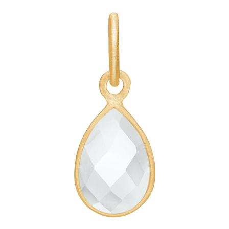 Frk. Lisberg Sophie pendant quartz , Wit , Dames , Maat: ONE Size Kettingen