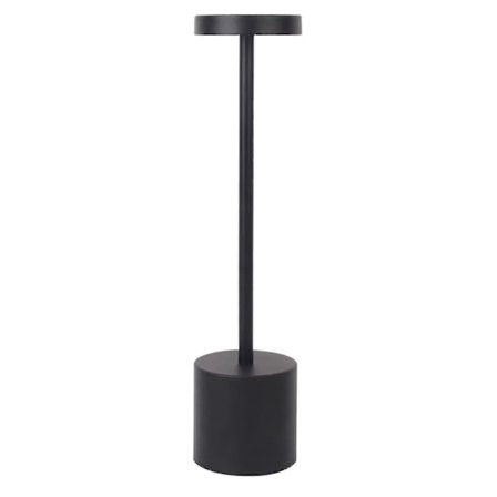 Genopladelig bordlampe, trådløs bordlampe, natlampe, aluminium, LED-bordlampe, velegnet til