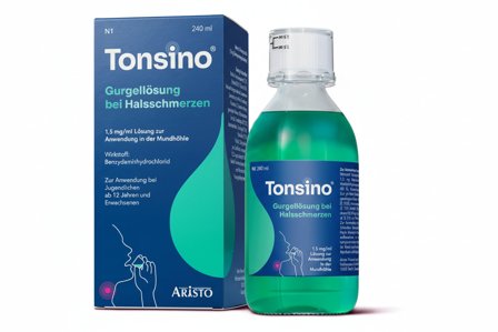 Tonsino 1,5mg/ml Soluzione Per Mucosa Orale 240ml