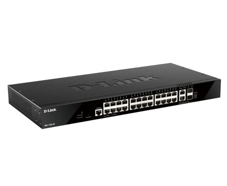 D-LINK 24 ports GE + 2 10GE ports +