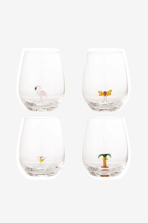Bloomingville - Misa Drikkeglas - Transparent - Drikkeglas - Fra Homeroom