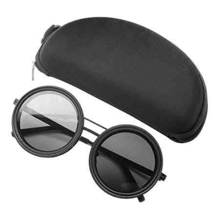 Justerbare ND-filter Solbriller Portable Multifunksjonelle Kjørebriller for Sykling Klatring Fiske