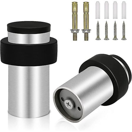 Dörrstopp, heilwiy Cylindriska dörrstoppar Golvväggmonterad Heavy Duty Dörr