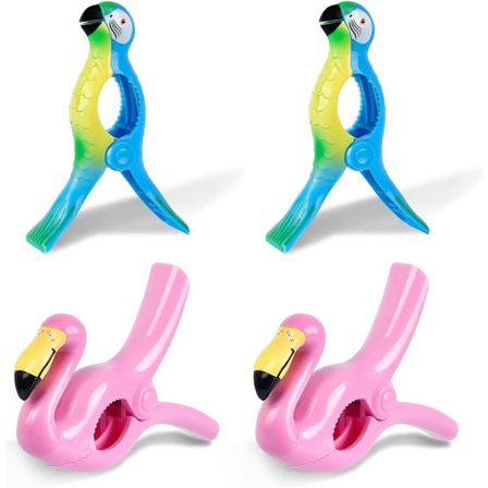 Strandhåndkleklips, strandklesklips stor plastklips bea