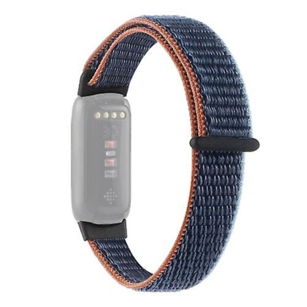 För Fitbit Luxe Nylon Loop Strap Watch Band