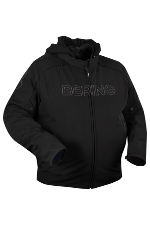 MC-Jakke Bering Davis Ks Svart 4XL Plus