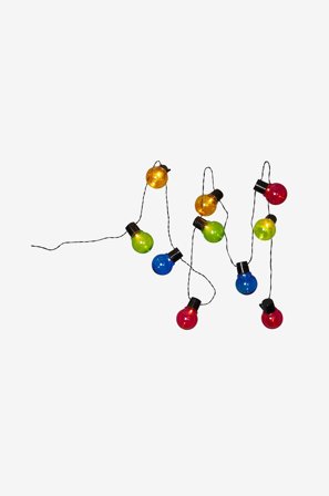 Star Trading - Solcells-ljusslinga Partaj multi - Flerfärgad - Ljusslingor - Från Homeroom