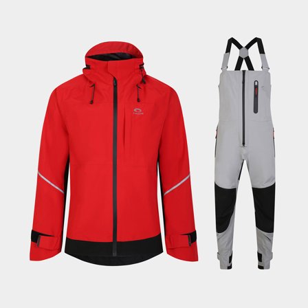 Purjehduspuku Typhoon TX-3 Coast, Red + Grey, unisex, Large