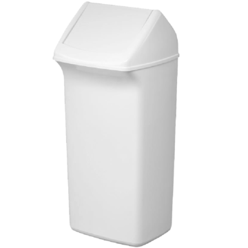 Papirkurv-Vipp 40 L. Vit*