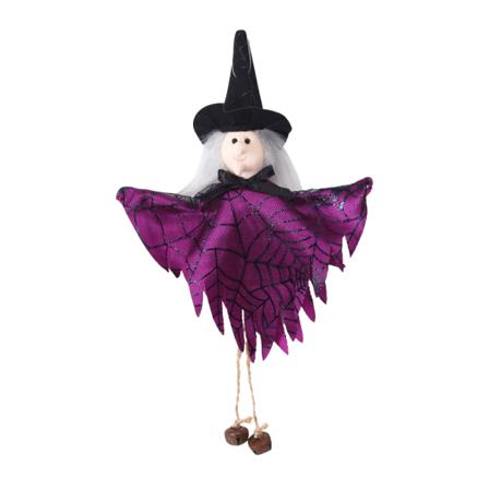 Halloween Dekoration Docka Skalle Spöke Pumpa Häxa Hänge