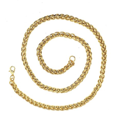 Långt Halsband med 18k guldplätering