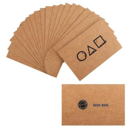 Squid Game Kort-party Kortspeli 30kpl