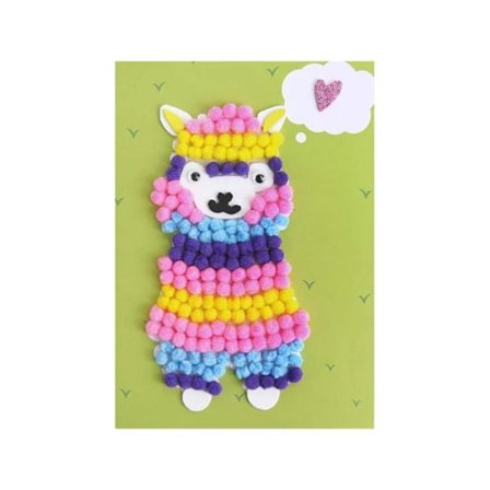 Kreativkit - CTOP - Lama - 15 x 21 cm - Multikolor