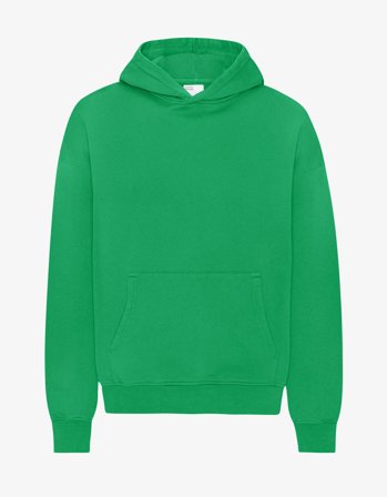 Organic Oversized Hood - Kelly Green - S