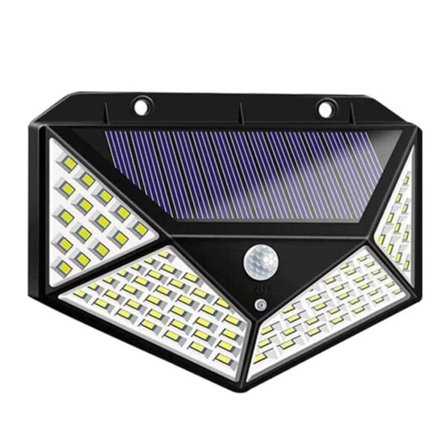 Solar lamppu liiketunnistimella - Solar seinävalaisin Liiketunnistin Musta