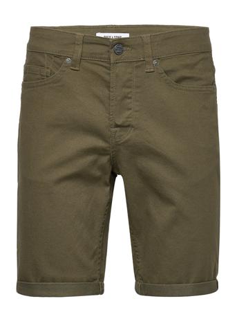 Onsply Reg Twill Pk 1817 Jeansshorts Denimshorts Grön ONLY & SONS