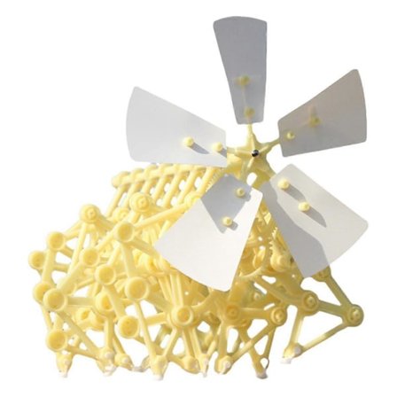 Mini Strandbeest Model Kit (Vindkraft DIY Beast), Interessant og Gaveegnet til Fødselsdag og Ferie