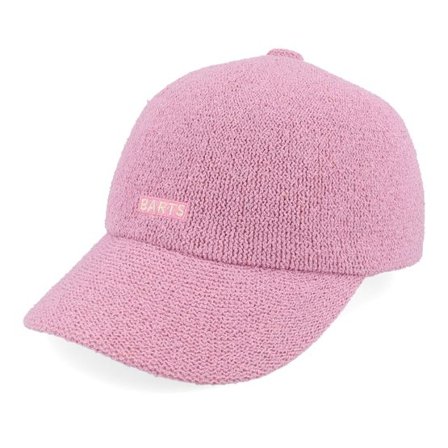 Barts - Rosa unconstructed Keps - Kids Nucha Cap Mauve Dad Cap @ Hatstore