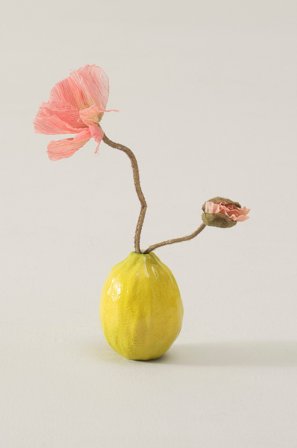 Jotex - Vase Høyde 9,5 Cm Gul - SOUR - Kjøp Vaser hos Jotex