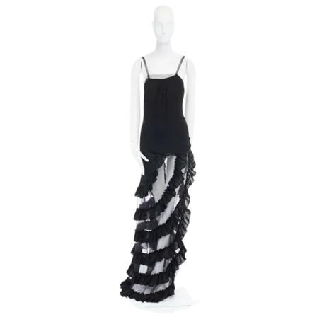 Alexander McQueen Pre-owned Pre-owned Uld toppe Sort, Dame