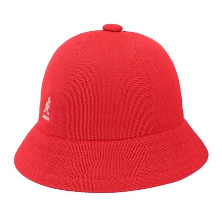 Kangol - Red bucket Kapelusz - Tropic Casual Scarlet Bucket @ Hatstore