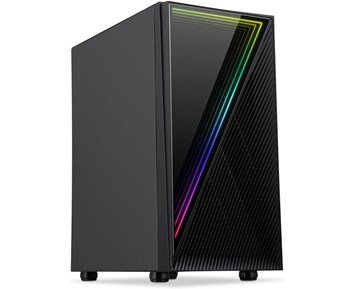 Mission SG Dimension - Mid-tower chassi med tre fläktar och RGB-strip