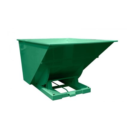 Tippcontainer, 2500 liter, grön