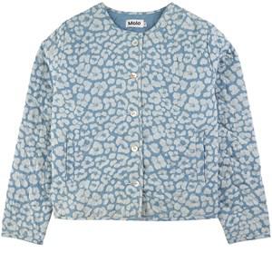 Molo Bleached Jaguar Henny Quilted Jacket 116 cm - Coats and jackets - 116 cm - Blue
