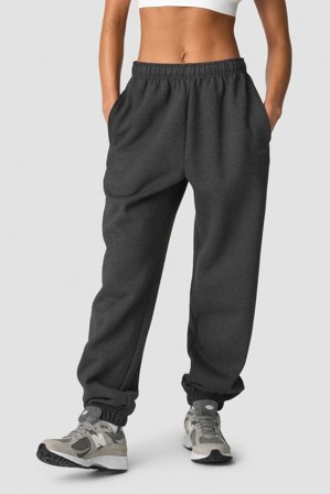 Everyday Sweatpants Wmn Grey Melange