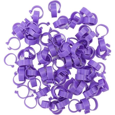 Kycklingfotsring, ankfotsring, kycklingfotringar, kycklingbensringar, 100 st Kycklingfotsringar Ankhöna Gåsben Ringar Klämma Fjäderfä