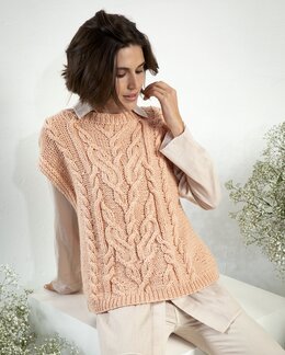 Opskrift Vest Rosa - Lang Yarns