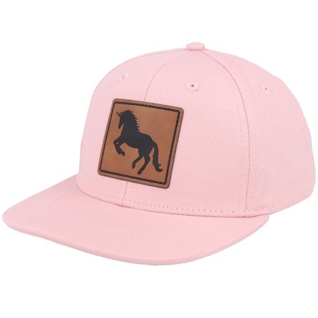 Kiddo Cap - Pink snapback Czapka Z Daszkiem - Kids Unicorn Engraved Box Patch Pink Snapback @ Hatstore