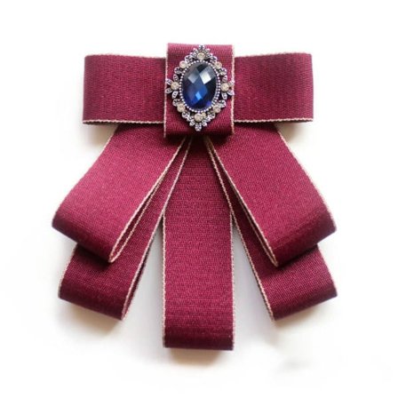 Sløyfe Brosjer RØD