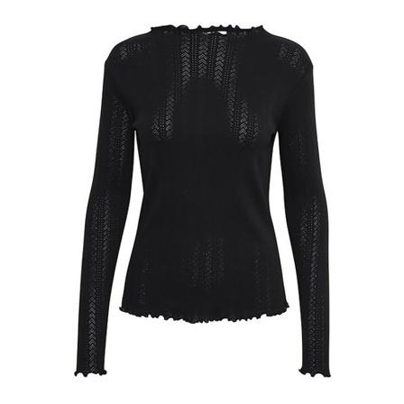 Karen by Simonsen Karen By Simonsen Carrykb Ls Tee Toppe & T-Shirts 10103837 Meteorite Sort, Dame