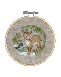 Broderikit Billede Bambi - Permin