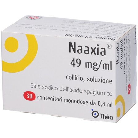 Naaxia*Collirio 30Flaconcini 0,4ml Monodose 4,9%