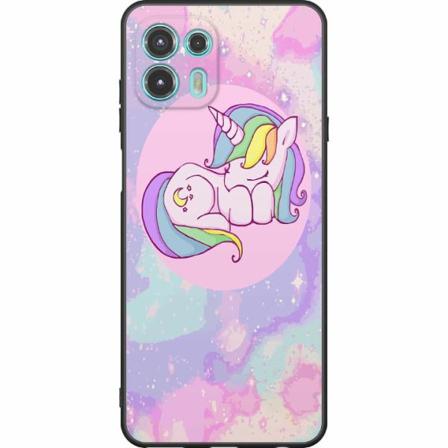 Motorola Edge 20 Lite Svart Skal Unicorn