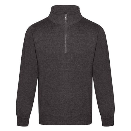 PRO RTX Herr Tröja med Kvartsdragkedja S Kolgrå