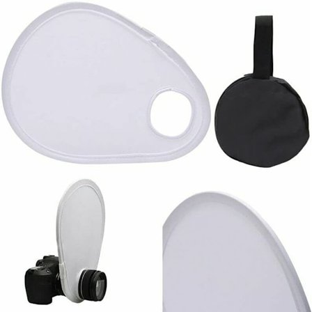 30cm Universal Folding Photography Flash Lens Diffuser Reflector