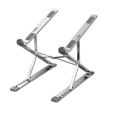 N8 Justerbar Laptop Stativ Aluminiumsbord Kølepude Sammenklappelig Laptop Holder