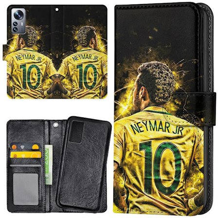 Xiaomi 12 Pro - Plånboksfodral/Skal Neymar