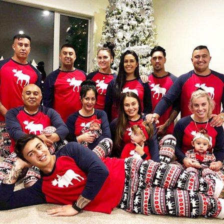 Familj Jul Pyjamas Set Varm Vuxen Barn Flickor Pojke Mamma Sovkläder Mor Dotter Kläder