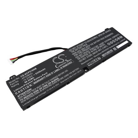 Batteri til bærbar PC for Acer Predator Triton 500 SE PT516-52s-72FE og andre